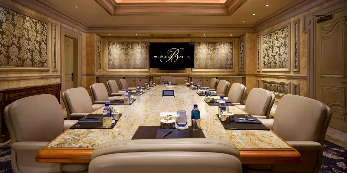 Boardroom at Bellagio Las Vegas.