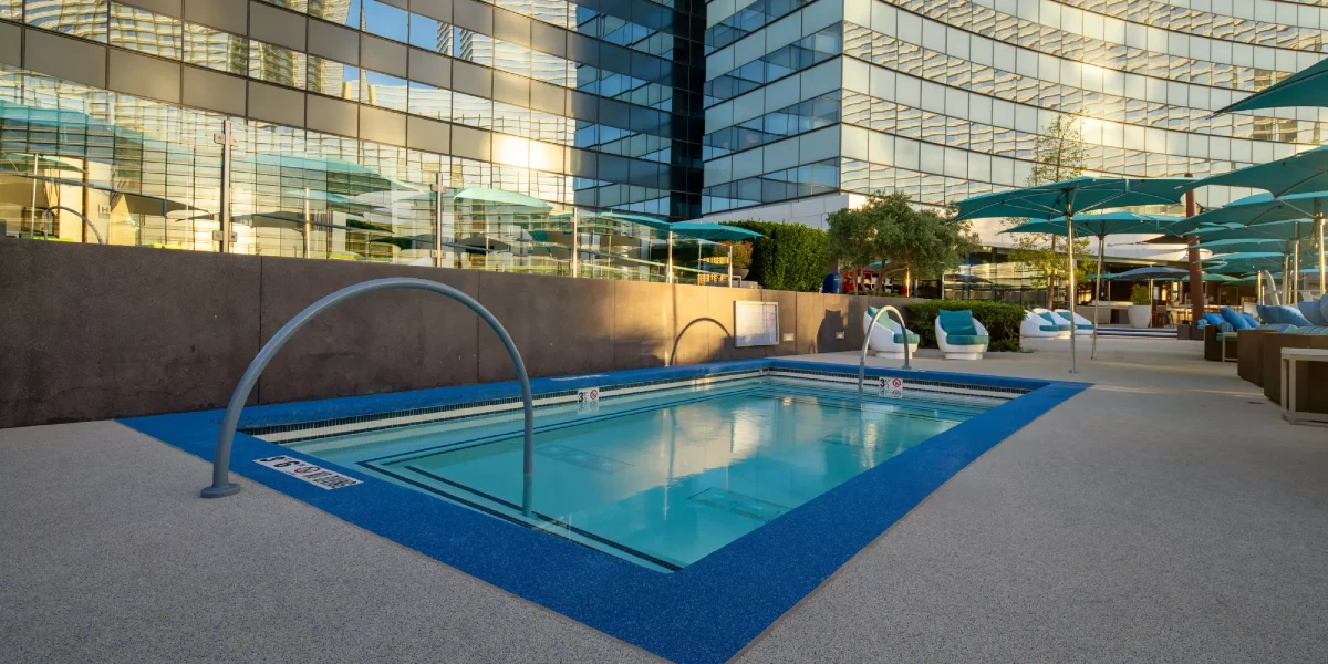 Pool at Vdara Hotel and Spa at Aria Las Vegas.