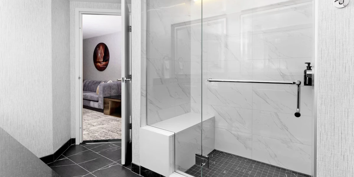 MGM Executive Suite Bathroom at MGM Grand Las Vegas.