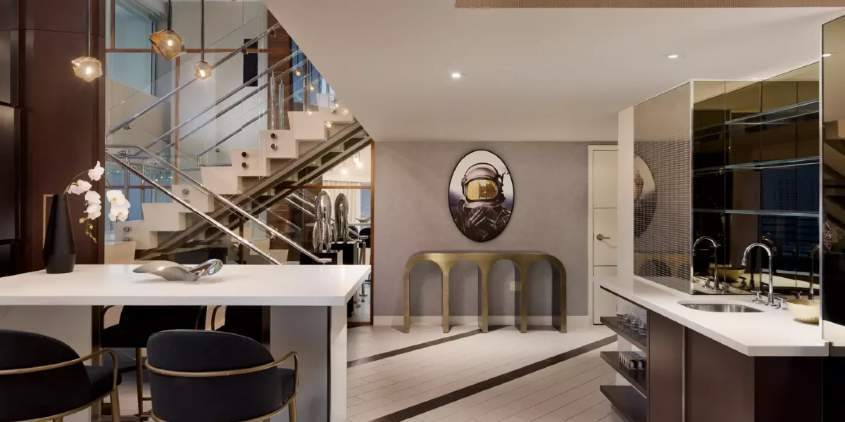 MGM Terrace Suite Living Area at MGM Grand Las Vegas.