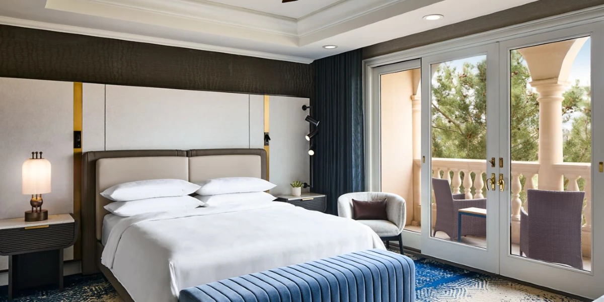 Suite Bedroom at JW Marriott Las Vegas Resort and Spa.