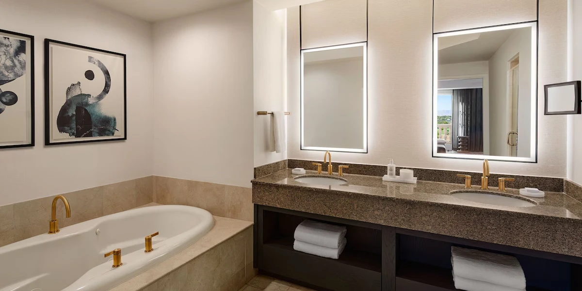 Suite Bathroom at JW Marriott Las Vegas Resort and Spa.