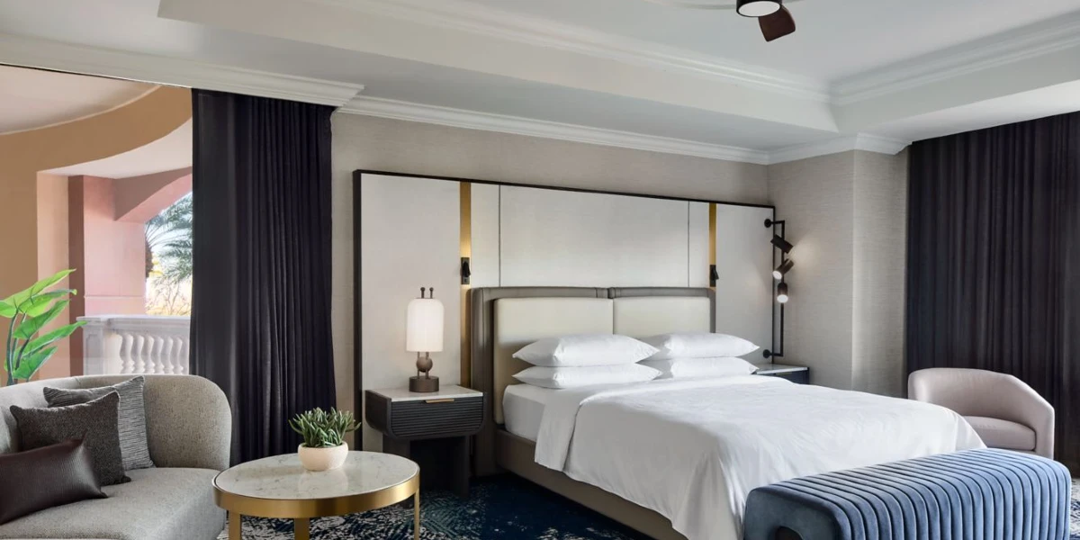 Suite Bedroom at JW Marriott Las Vegas Resort and Spa.