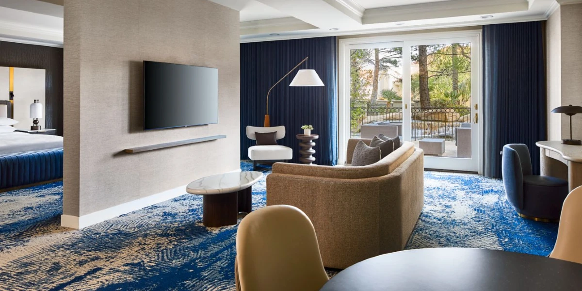 Suite Living Area at JW Marriott Las Vegas Resort and Spa.