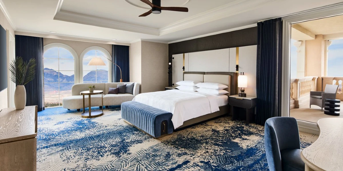 Suite Bedroom at JW Marriott Las Vegas Resort and Spa.