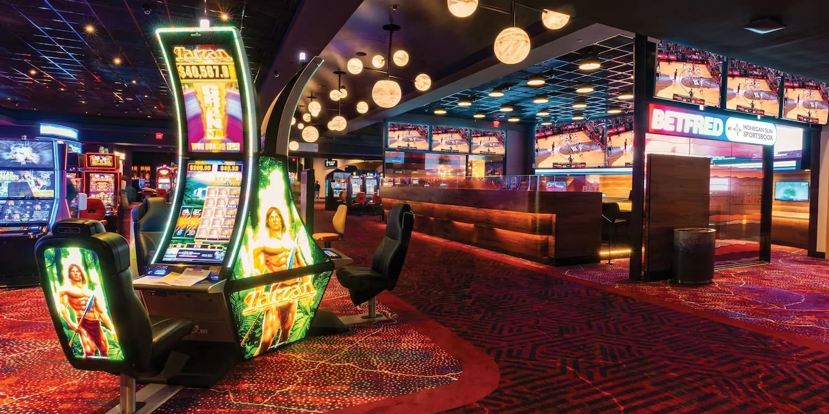 Sports Book at Virgin Hotels Las Vegas.