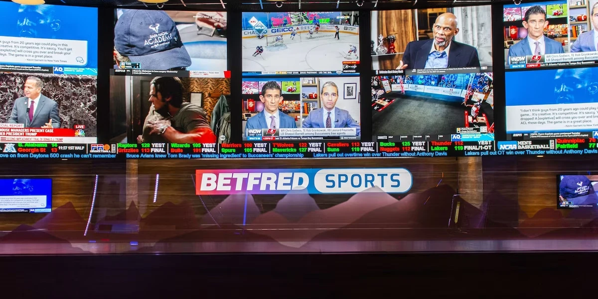 Sports Book at Virgin Hotels Las Vegas.