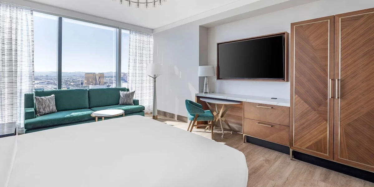 Superior Studio Plus at Hilton Club Elara Las Vegas.