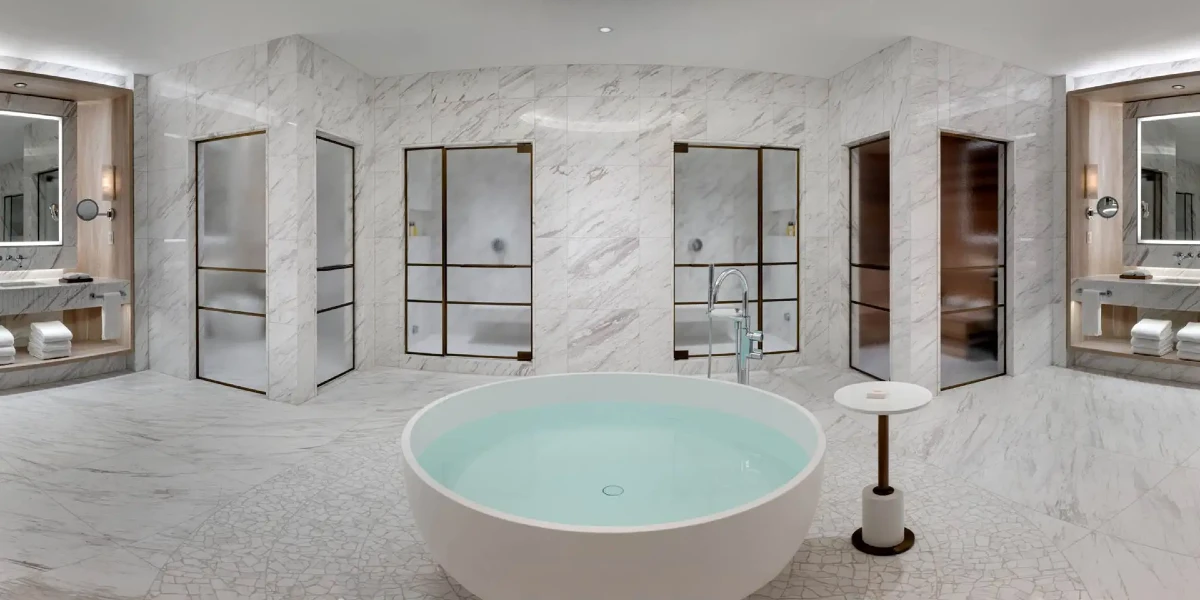 Presidential Suite Bathroom at The Venetian Resort Las Vegas.