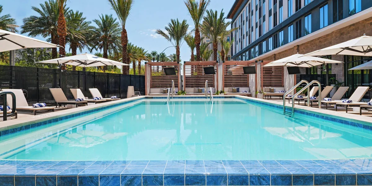 Pool at Element Las Vegas Symphony Park.