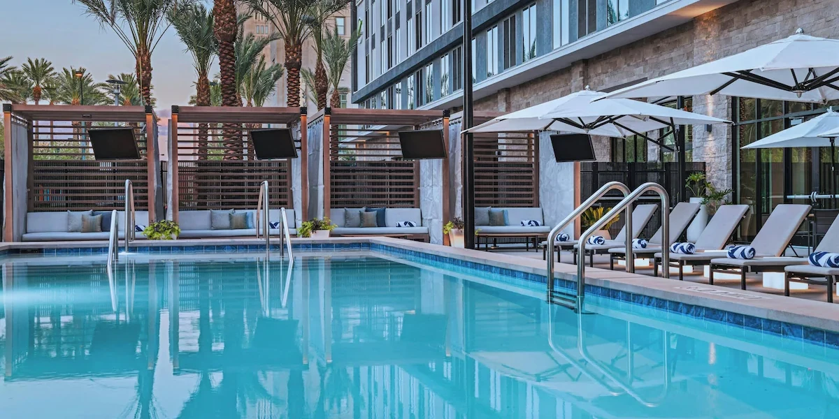 Pool at Element Las Vegas Symphony Park.