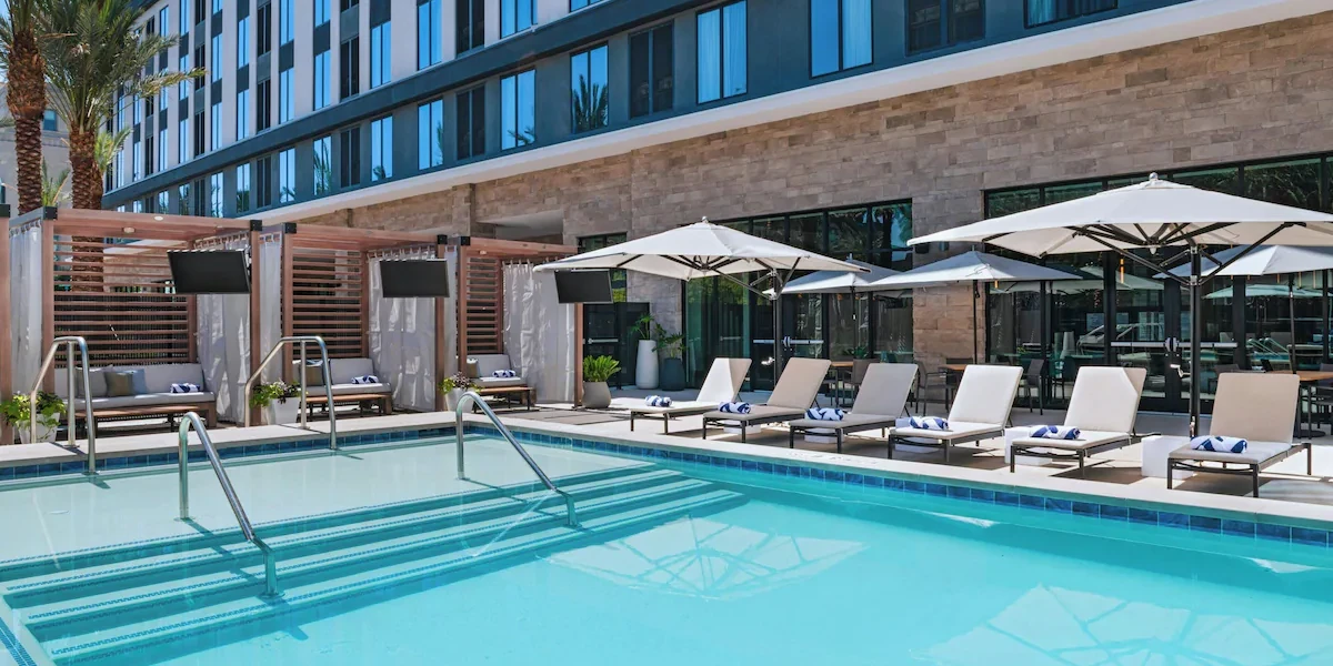 Pool at Element Las Vegas Symphony Park.