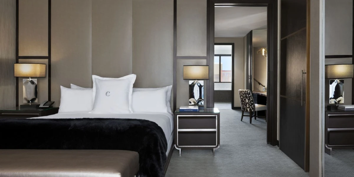 Bungalow Bedroom at The Cosmopolitan of Las Vegas.