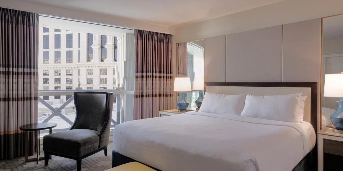 Julius Tower Executive Studio Suite King at Caesars Palace Las Vegas.