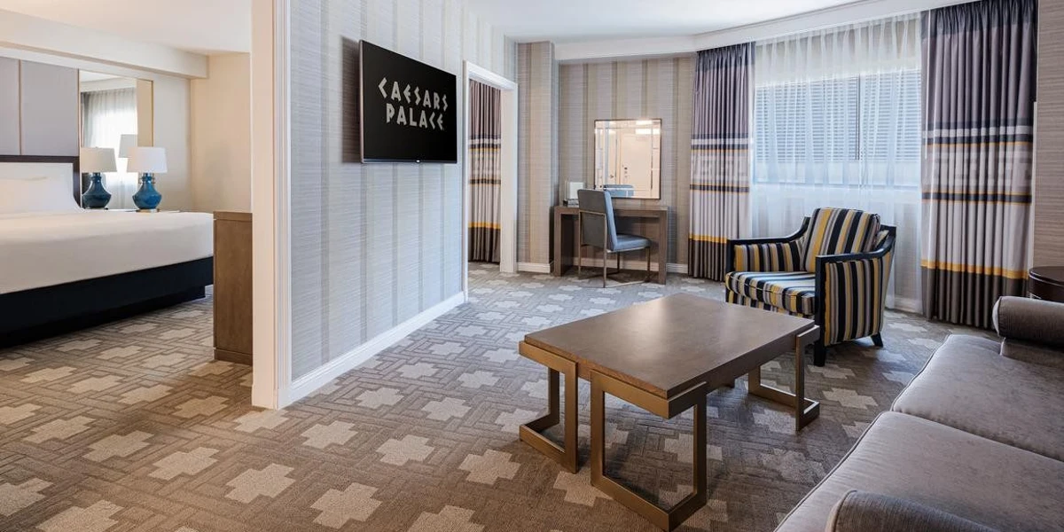 Julius Tower Premium Studio Suite at Caesars Palace Las Vegas.