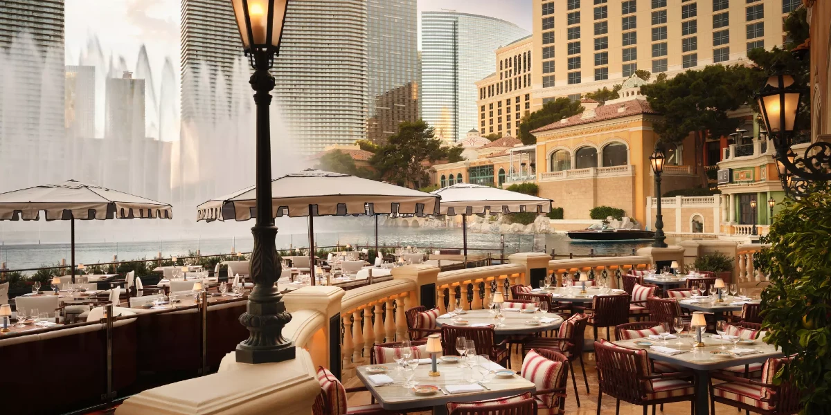 Carbone Riviera at Bellagio Las Vegas.