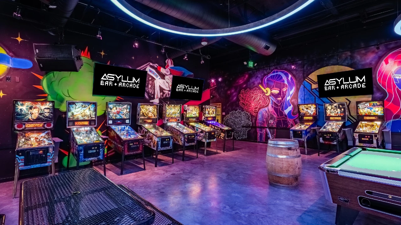 Asylum Bar and Arcade | AREA15 Las Vegas