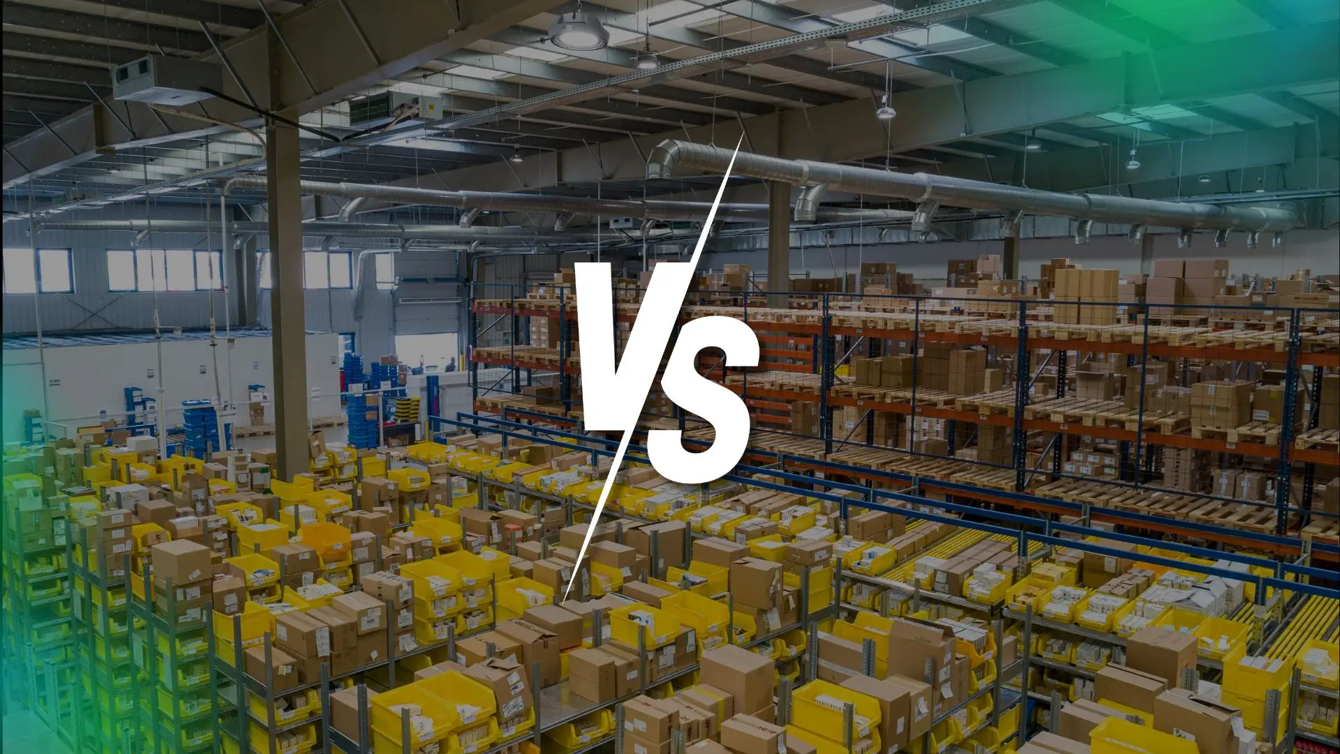 Comparison between ecommerce inventory management software and demand planning tools in a large fulfillment warehouse
