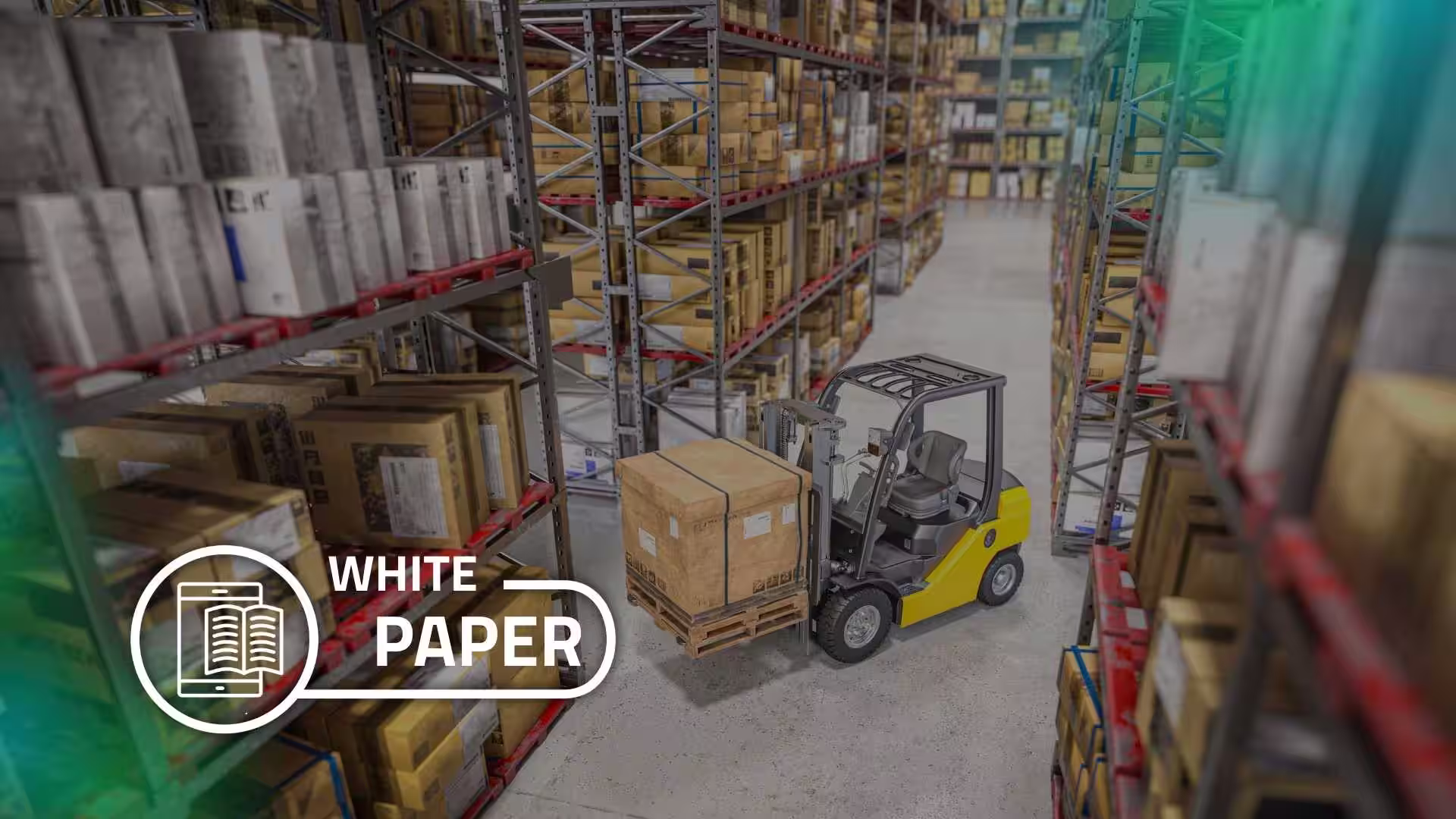 Digital S&OP best practices illustrated by a modern supply chain warehouse environment