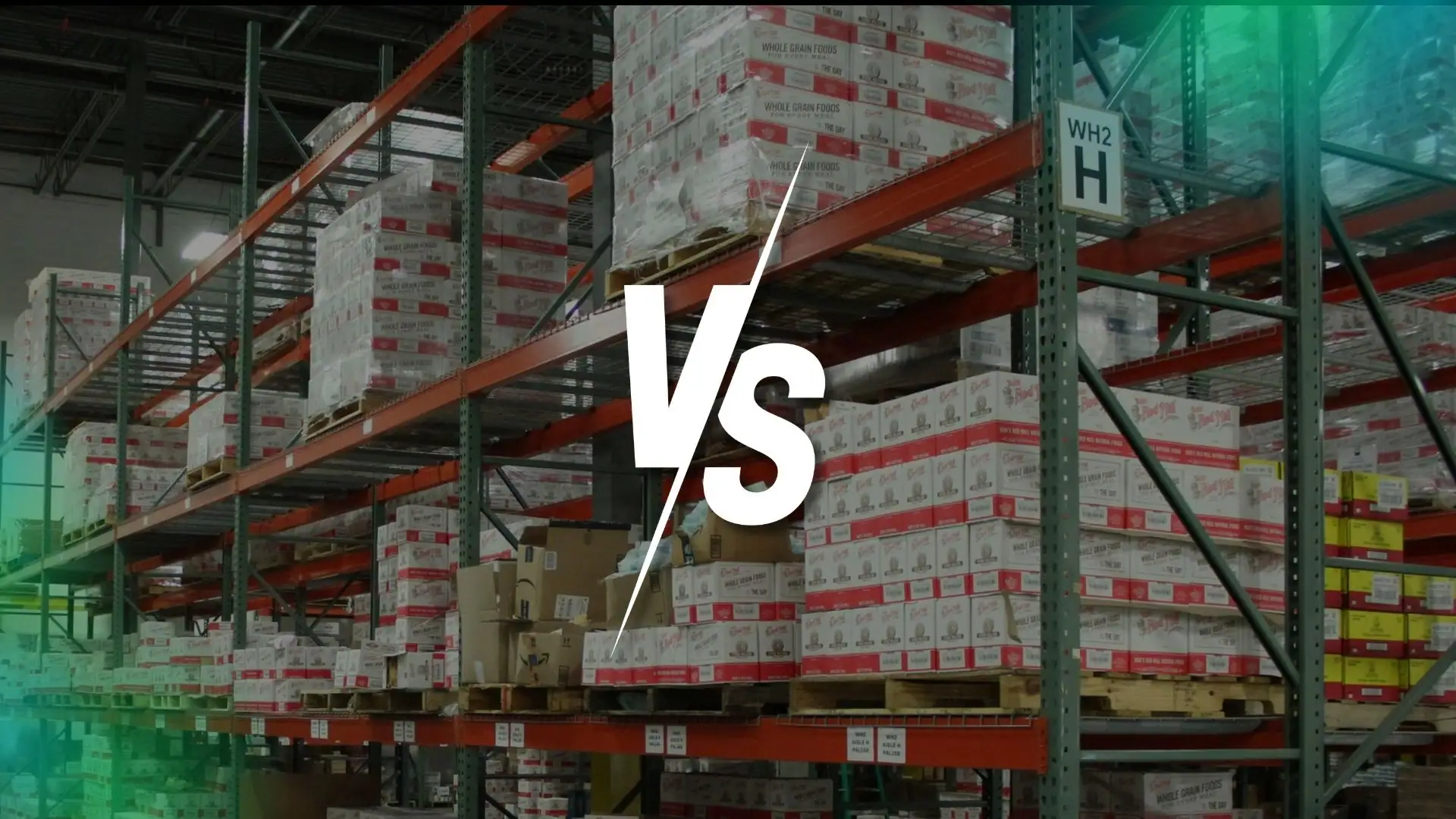 Warehouse inventory illustrating scalable supply chain automation supporting retail growth and expansion.