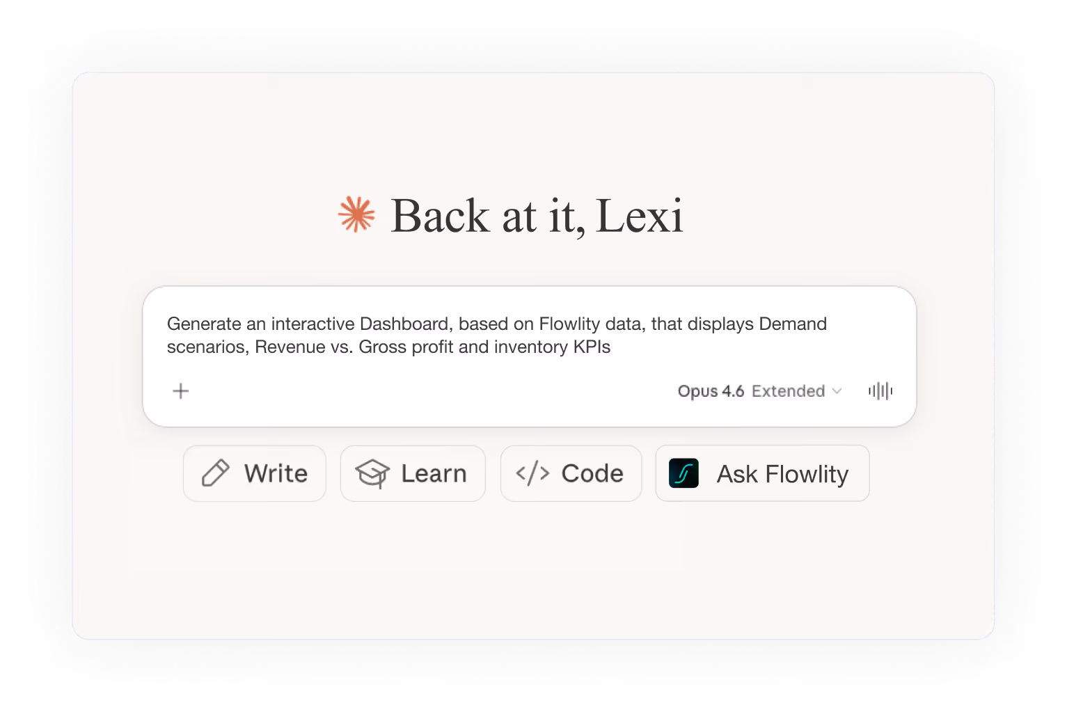 Flowlity vs Lokad : prévision probabiliste de la demande avec intervalle de confiance affiché dans une interface planificateur, alternative au langage Envision de Lokad.
