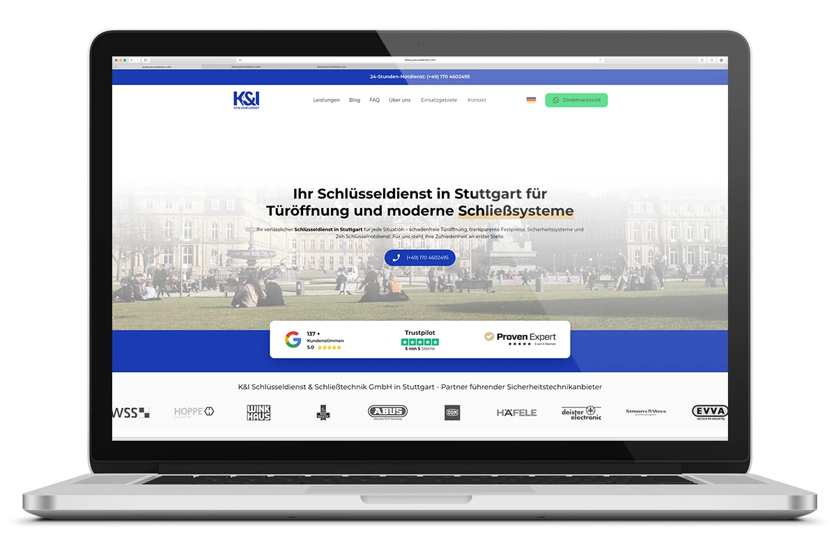 Handwerker Website Relaunch mit der newcreation Media GmbH