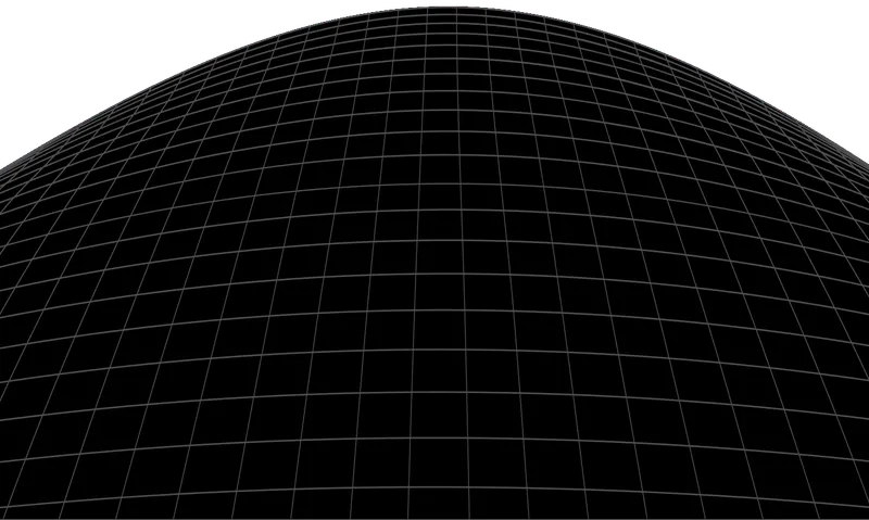 Curved background.