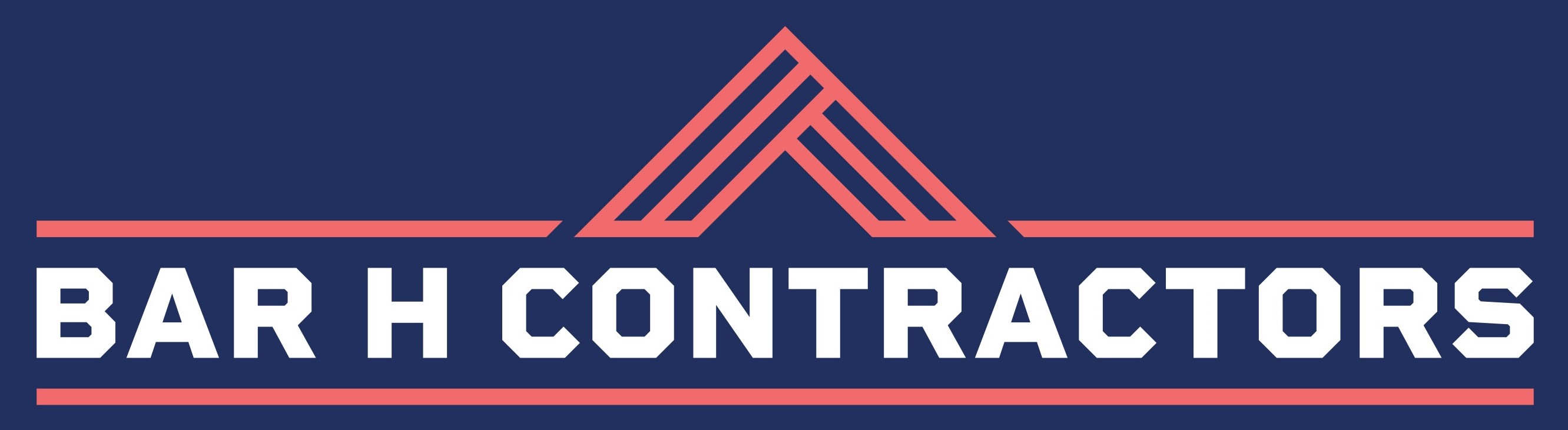 Bar H Contractors Roofing Company Logo