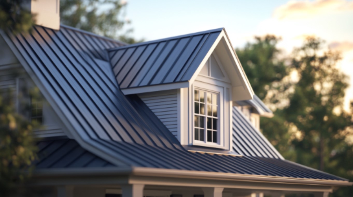 standing seam metal roof installation
