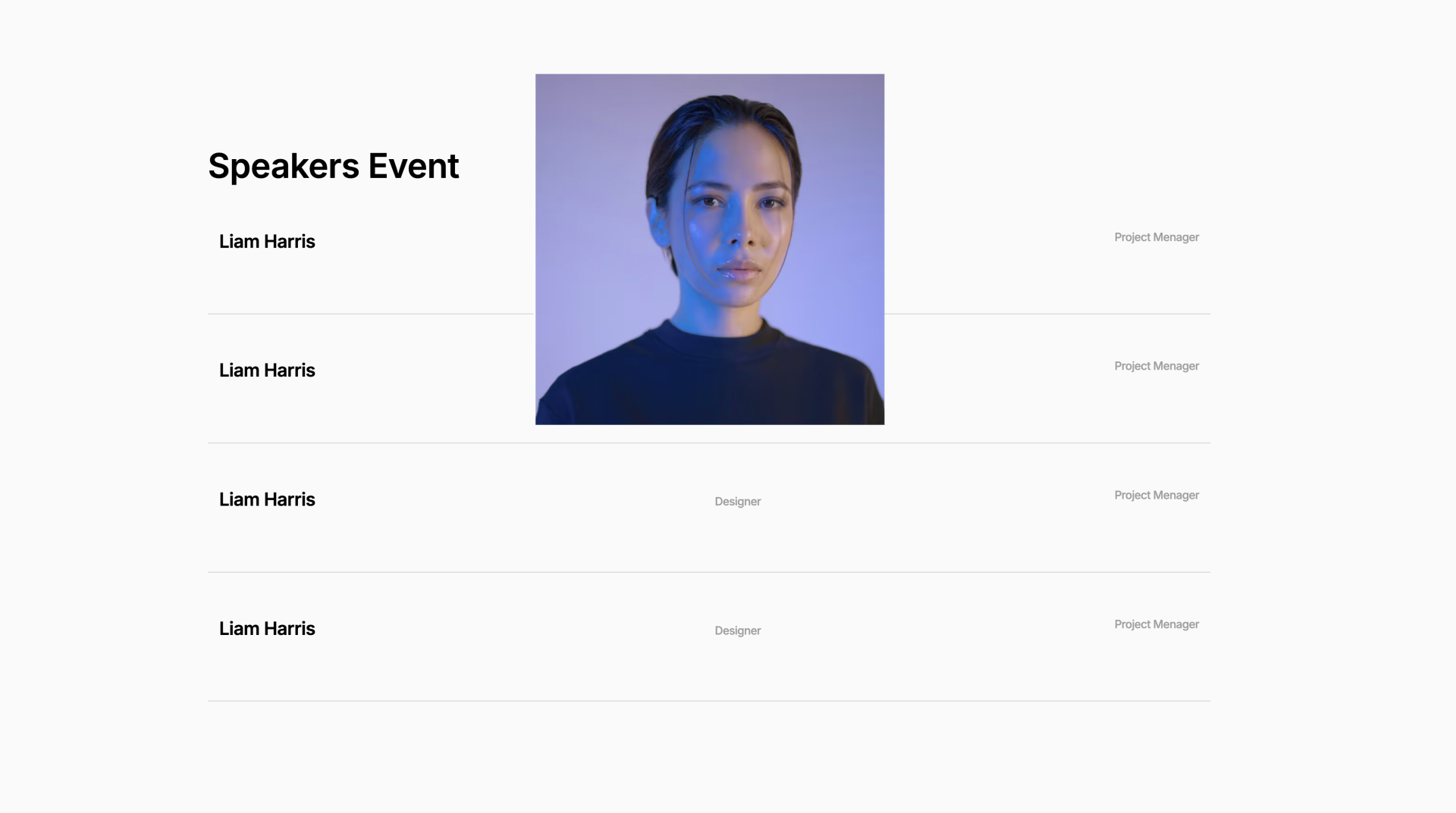 Feature grid Webflow component with icon support