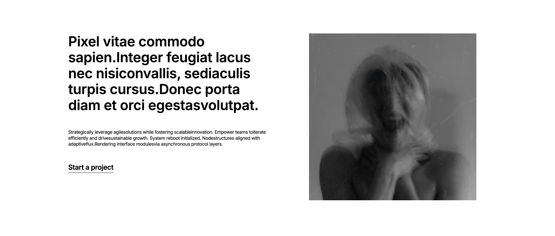 Dark features Webflow component with contrast icons