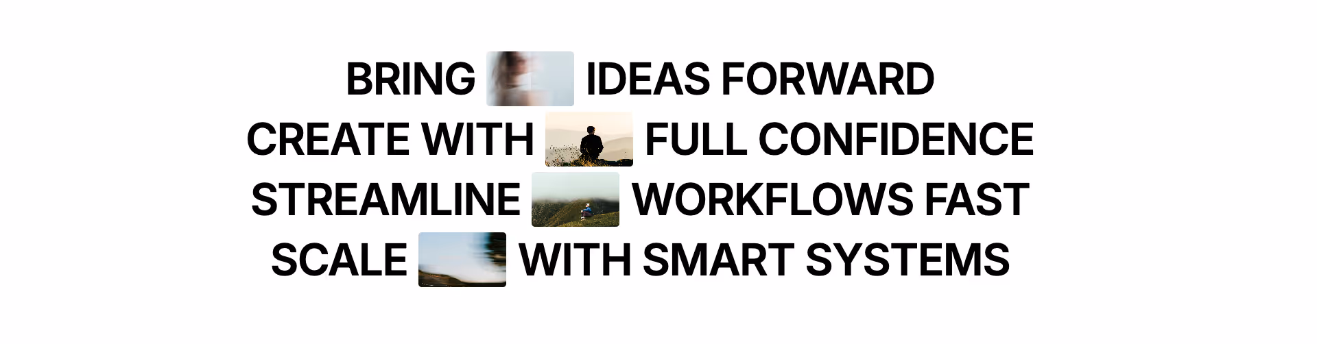 Animated Webflow components text with image