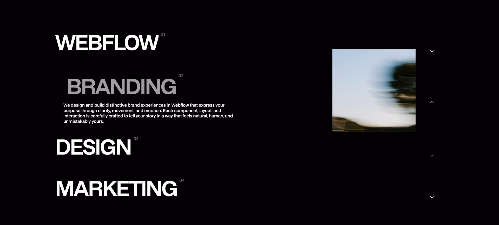FAQ Webflow component with toggles and clean layout