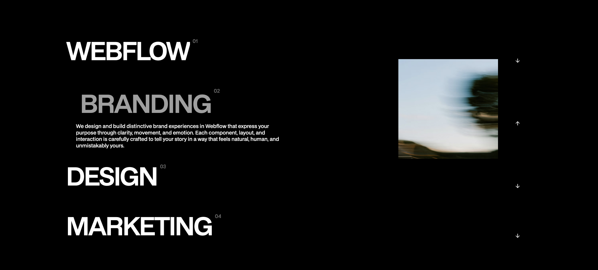 FAQ Webflow component with toggles and clean layout