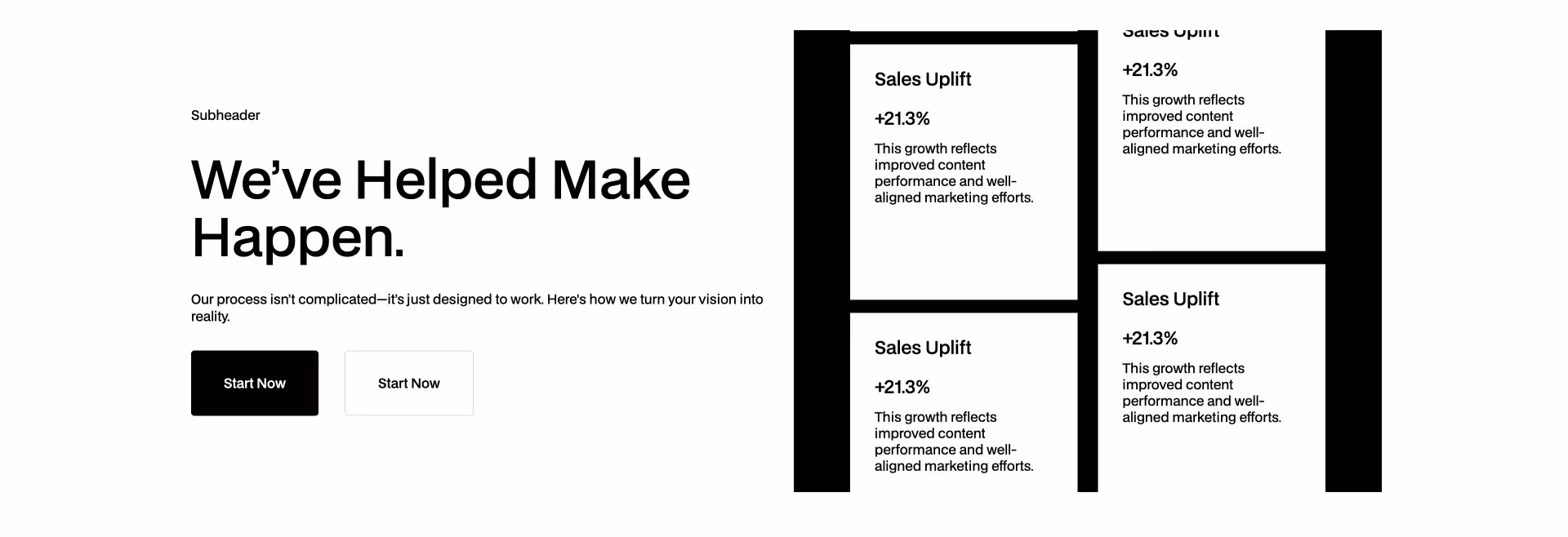 Webflow component with hover effect revealing image and team member role
