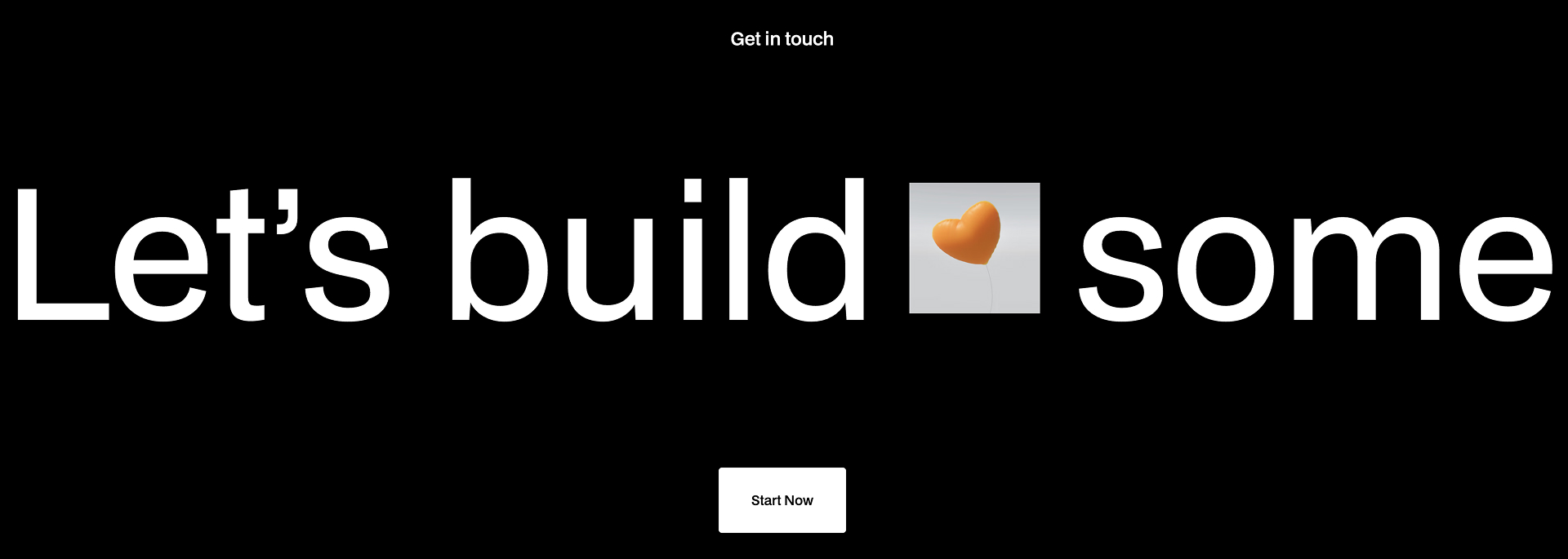 Webflow features layout with headline, description, dual CTA buttons, and two visual blocks in vertical and horizontal formats