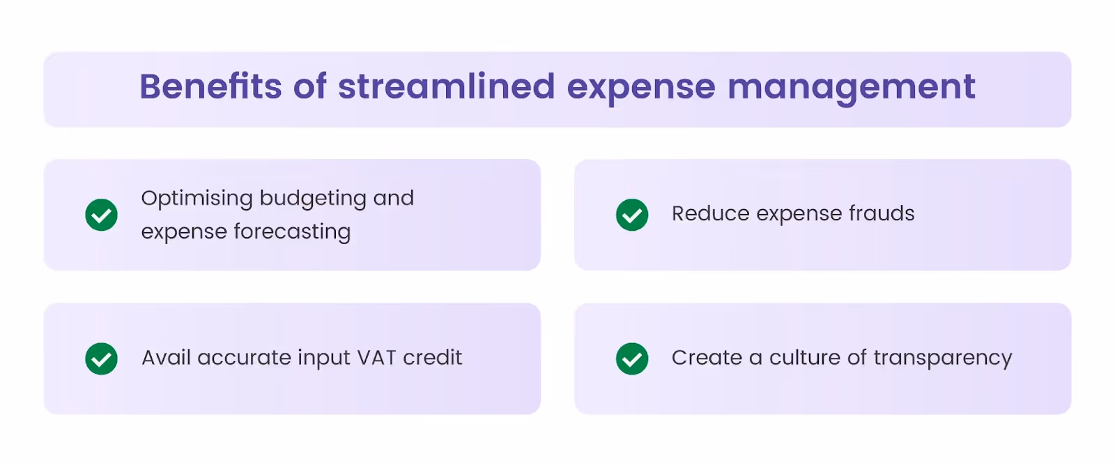 Benefits of streamlining your expense management
