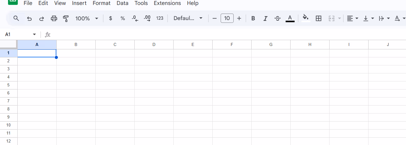 Google Sheets