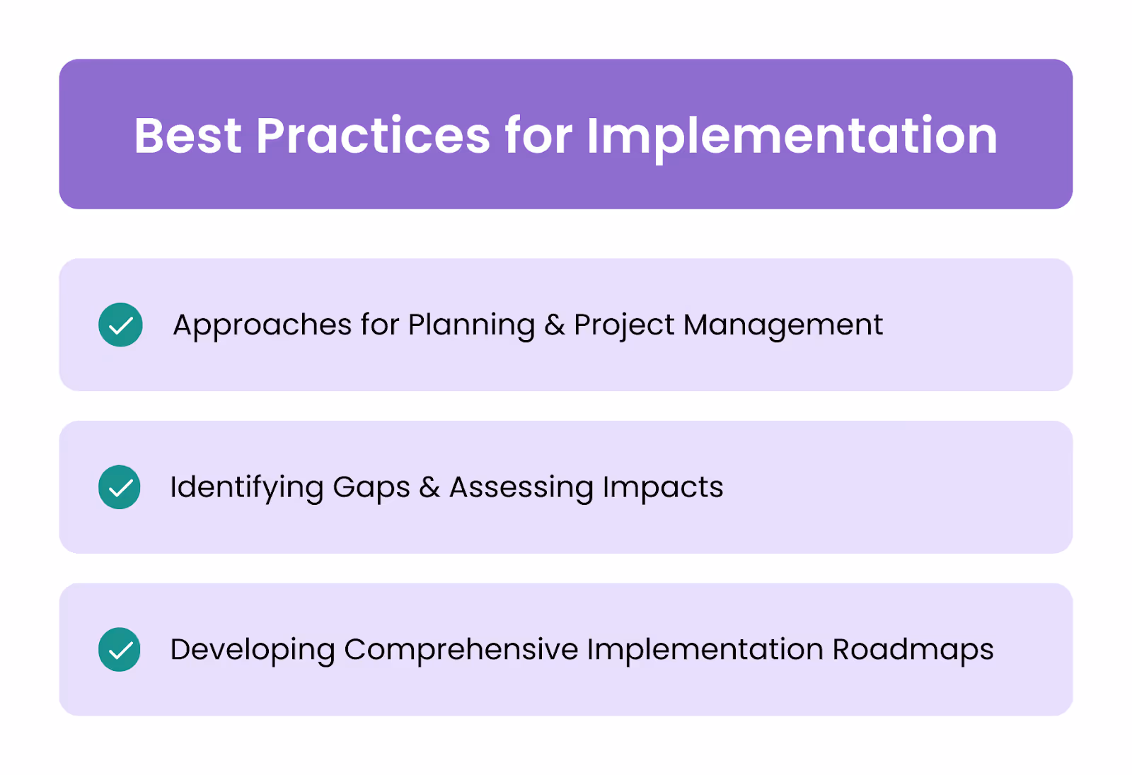 Best Practices for Implementation