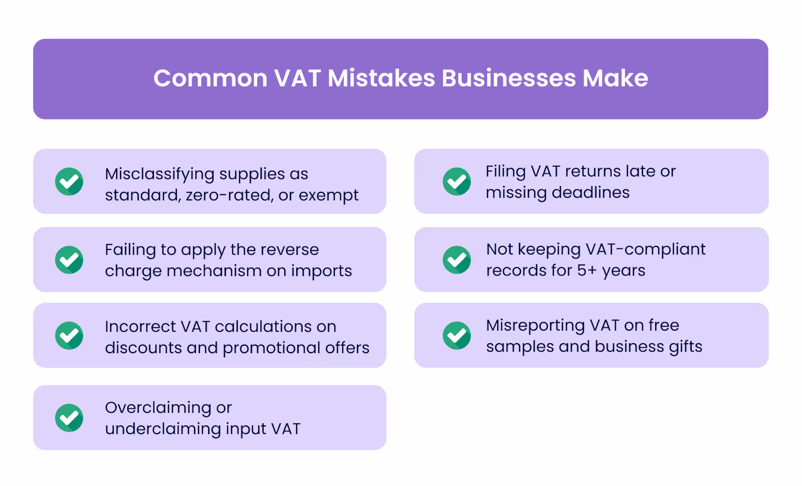 Common VAT Mistakes Businesses Make