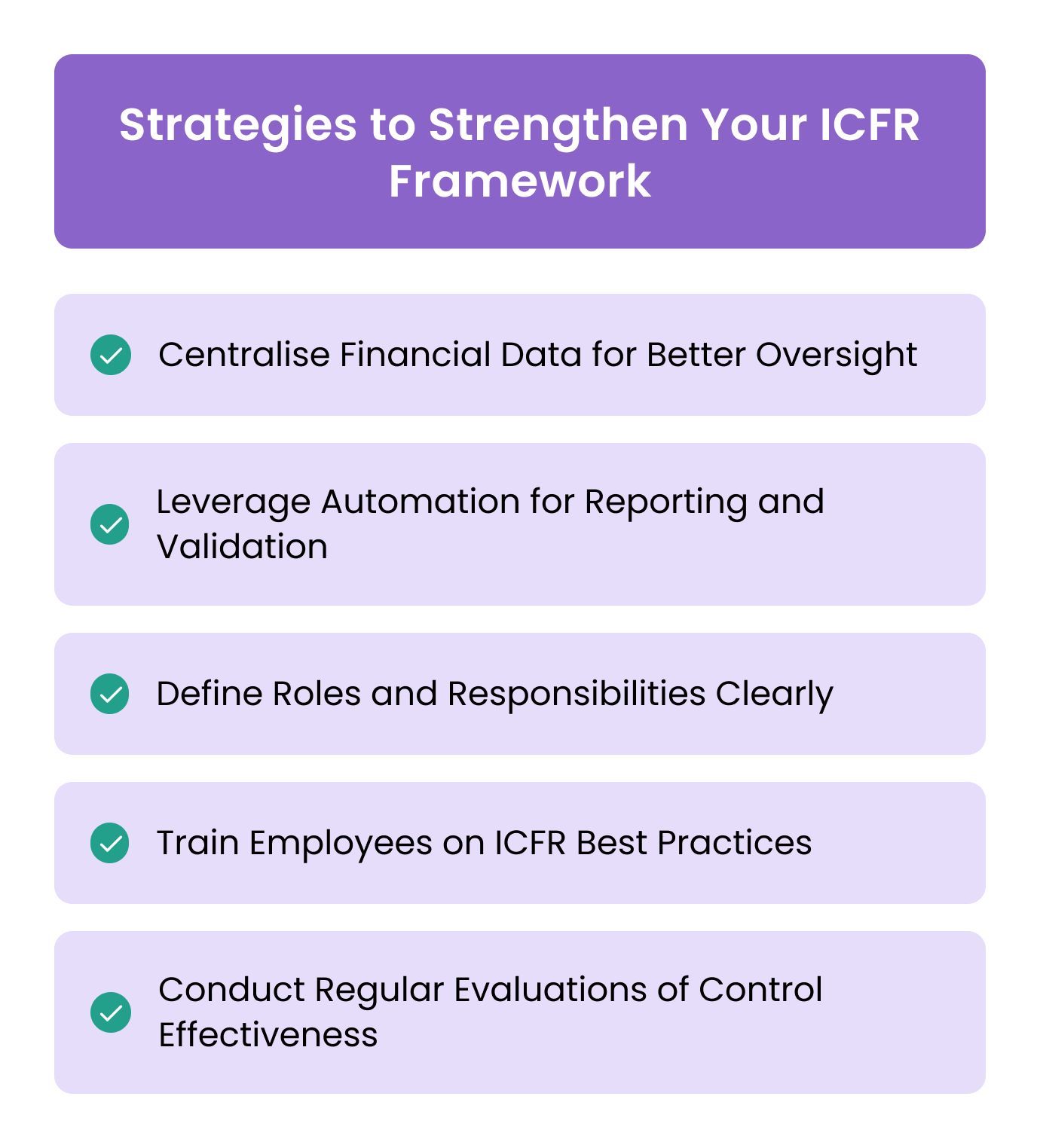 Strategies to Strengthen Your ICFR Framework