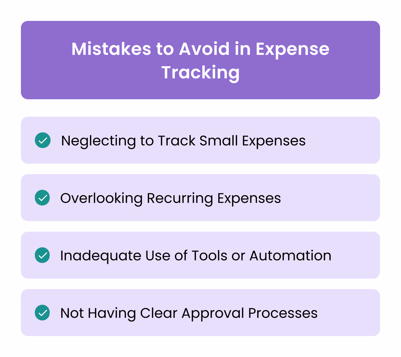 Mistakes to Avoid in Expense Tracking