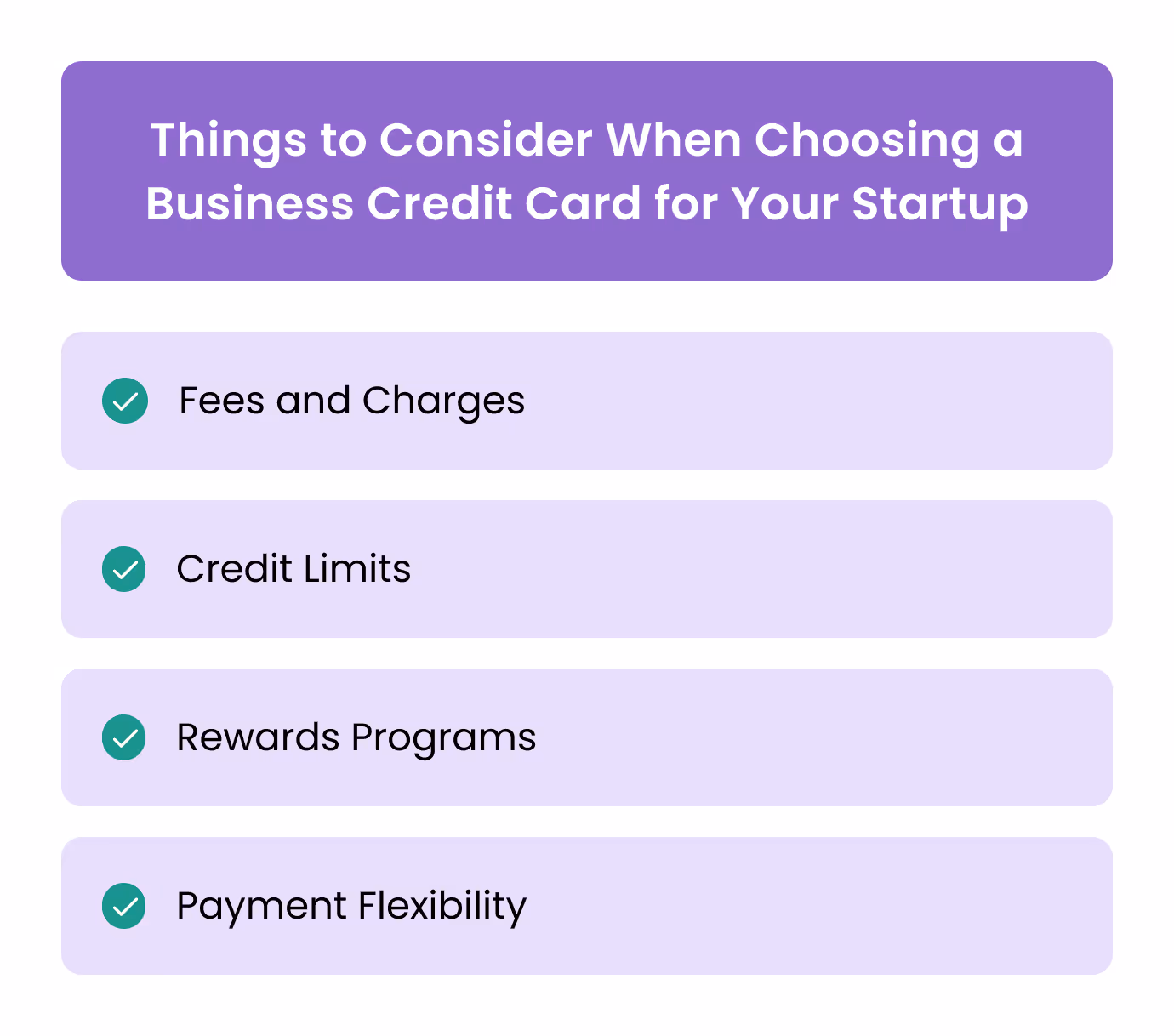 Things to Consider When Choosing a Business Credit Card for Your Startup