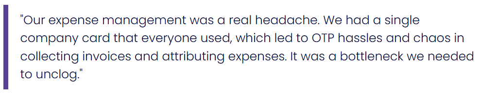Quiqup’s Efficient Expense Management with Alaan