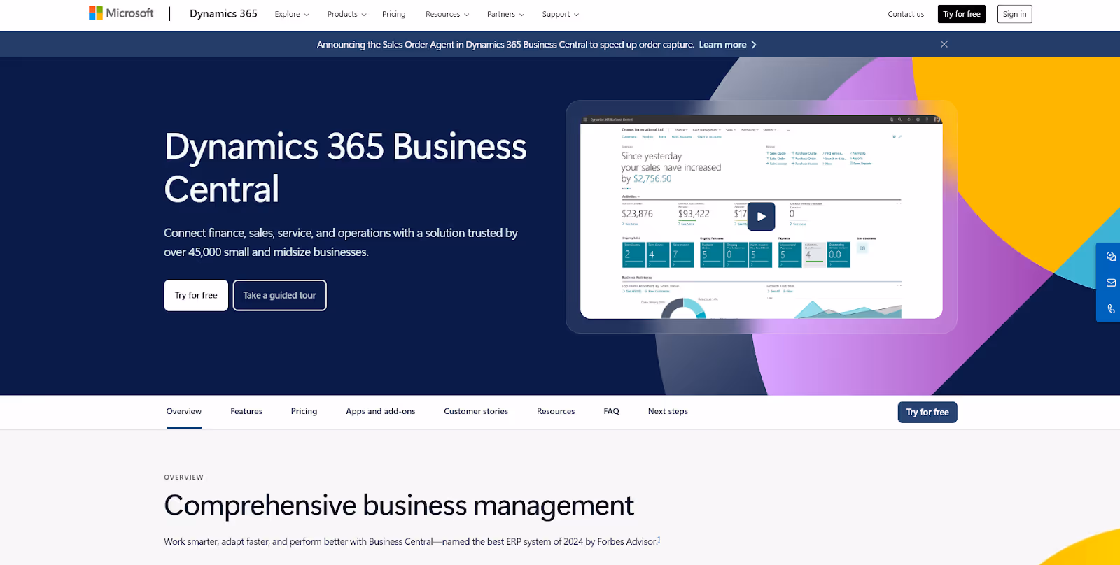 Microsoft Dynamics 365 Business Central