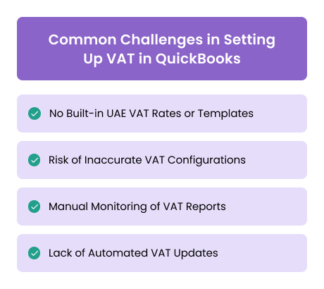 Common Challenges in Setting Up VAT in QuickBooks (UAE)