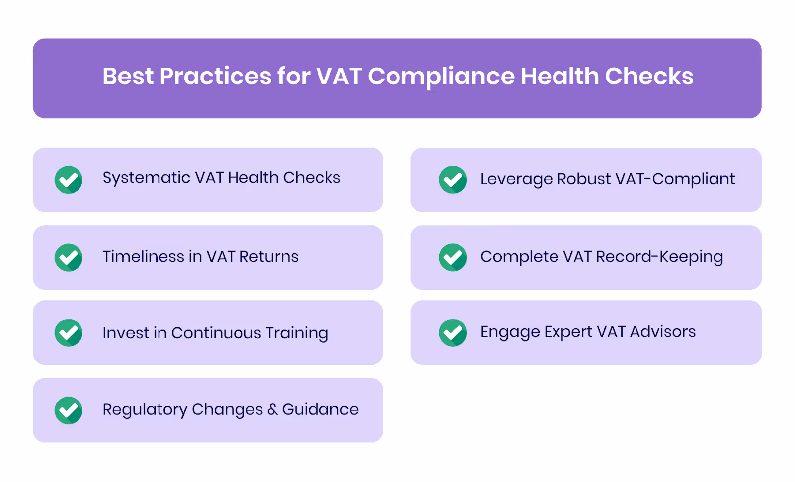 Best Practices for VAT Compliance Health Checks