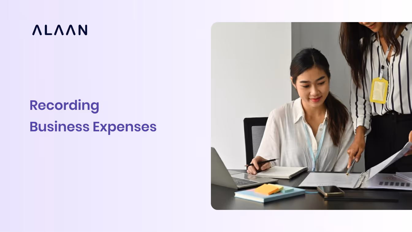  recording business expenses
