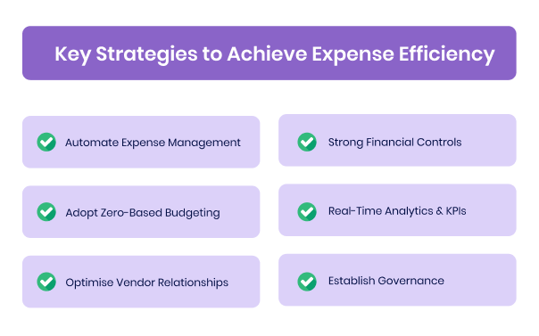 Key Strategies to Achieve Expense Efficiency