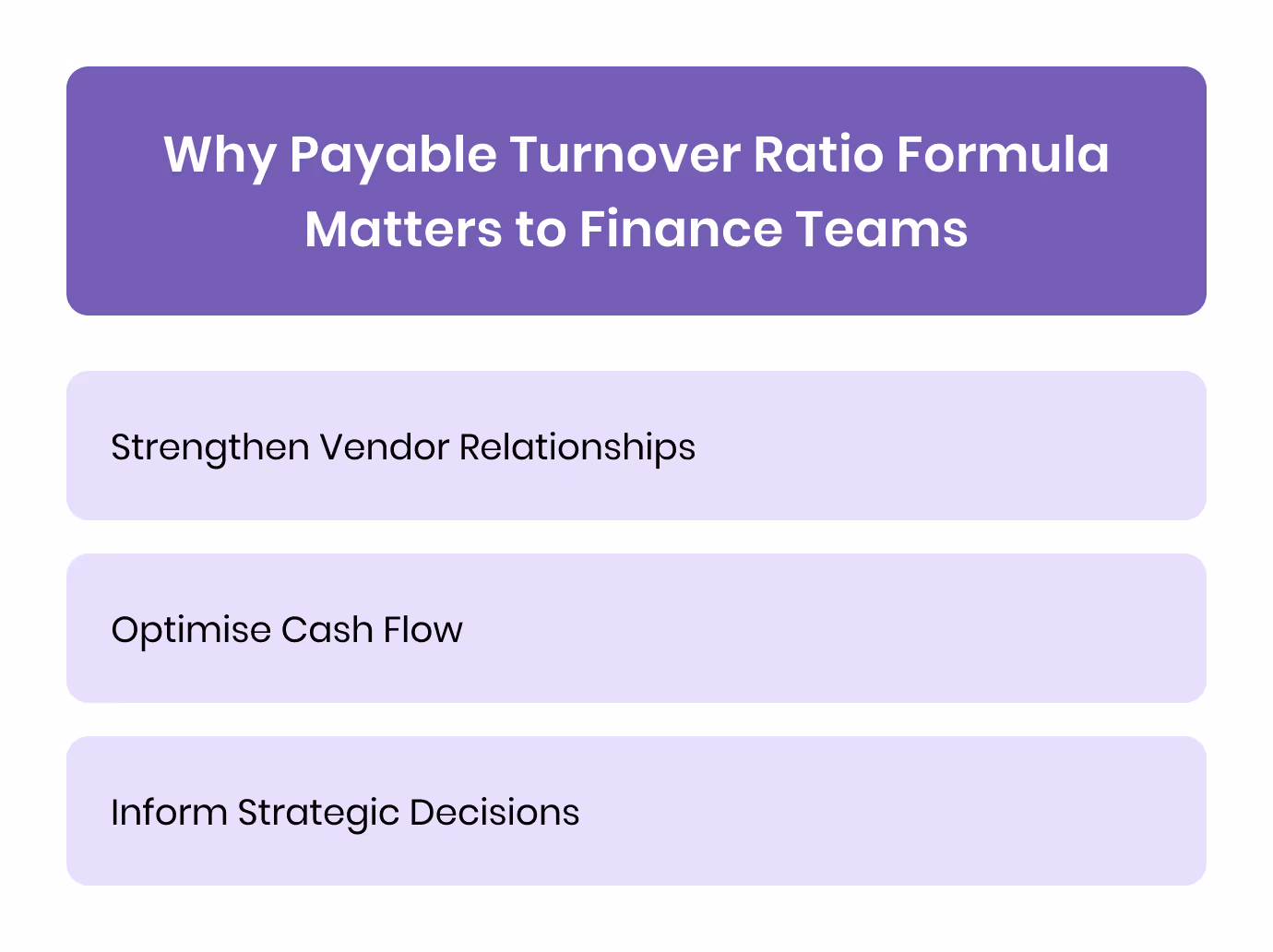 Why Payable Turnover Ratio Formula Matters to Finance Teams